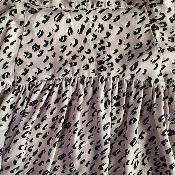 Joyfolie Mia Joy pink leopard print skirt size 14 - Picture 8 of 9